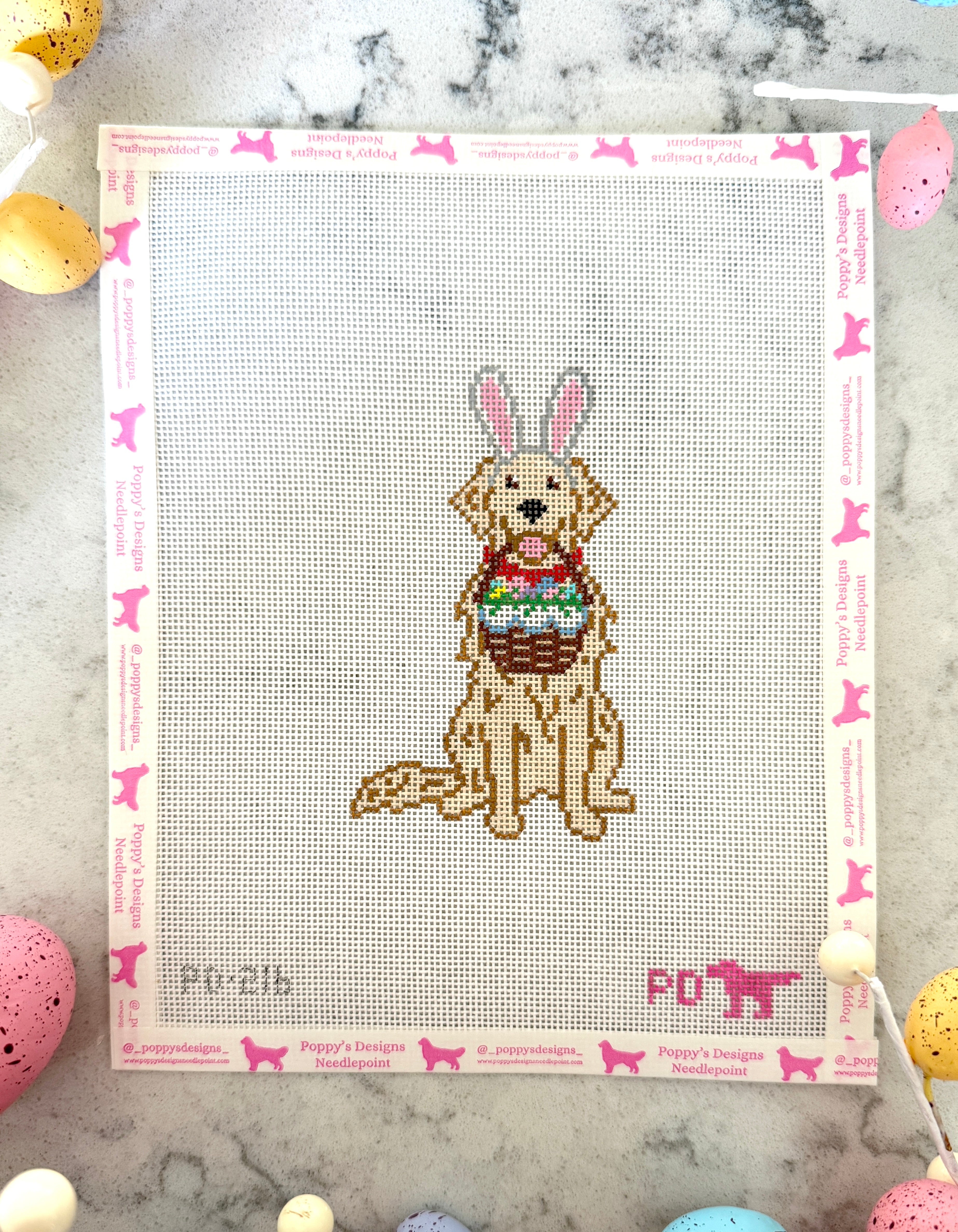 Easter Bunny Dog- Golden Preorder