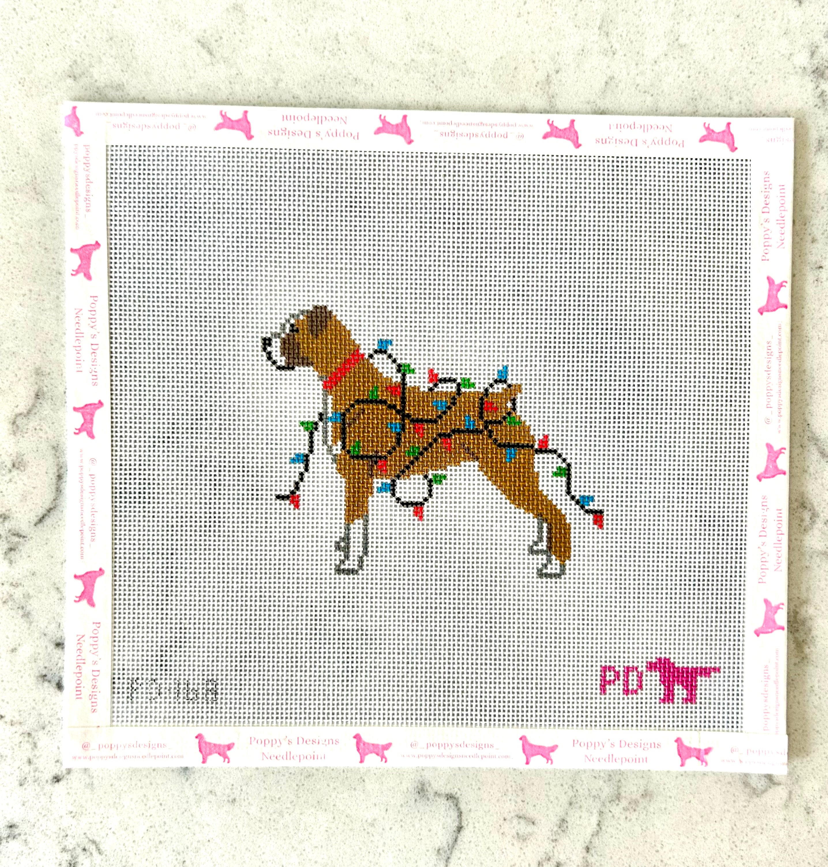 Christmas Lights- Boxer