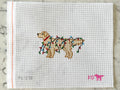 Christmas Lights- Golden Retriever