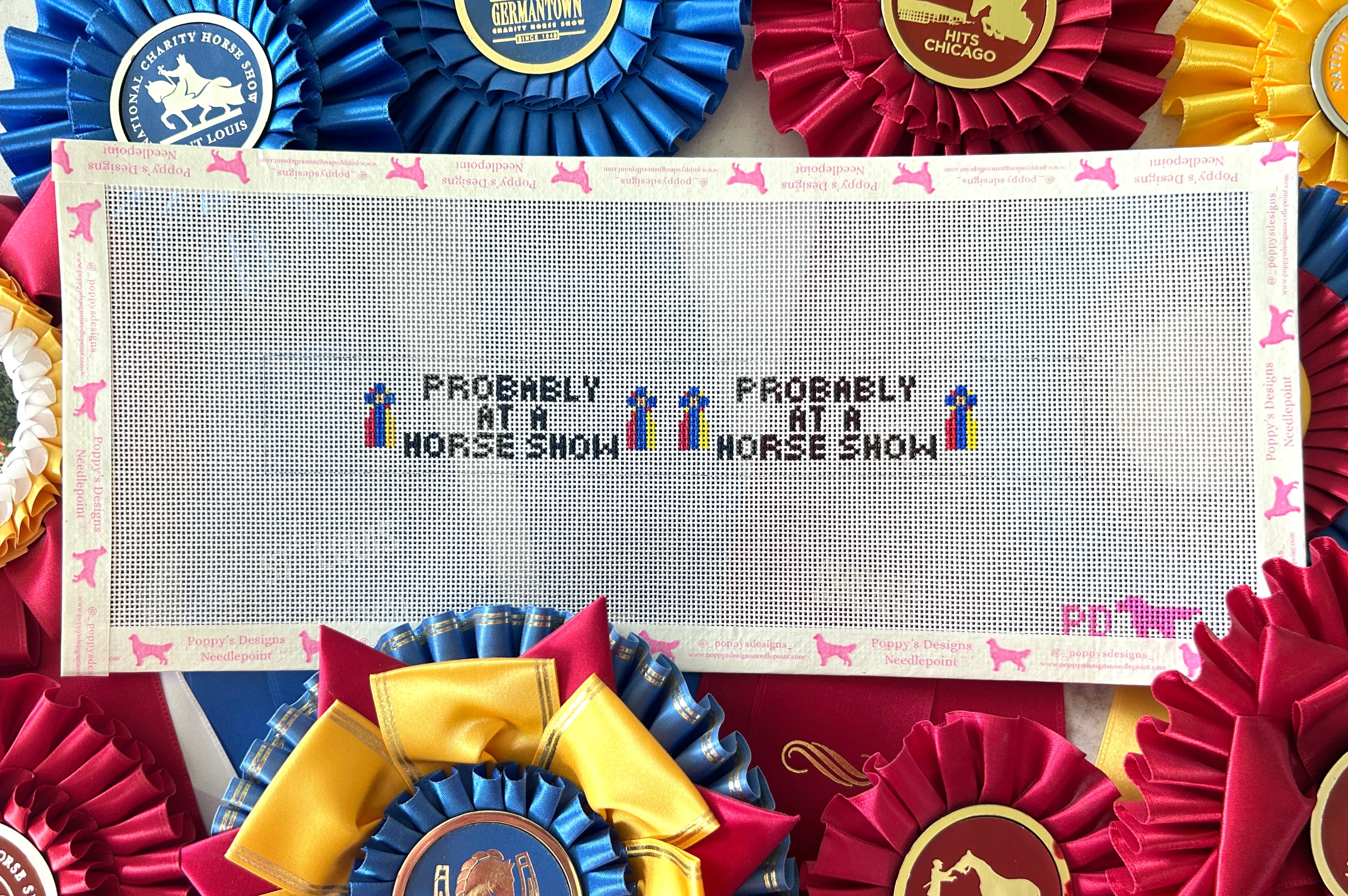 Probably At A Horse Show Key Fob