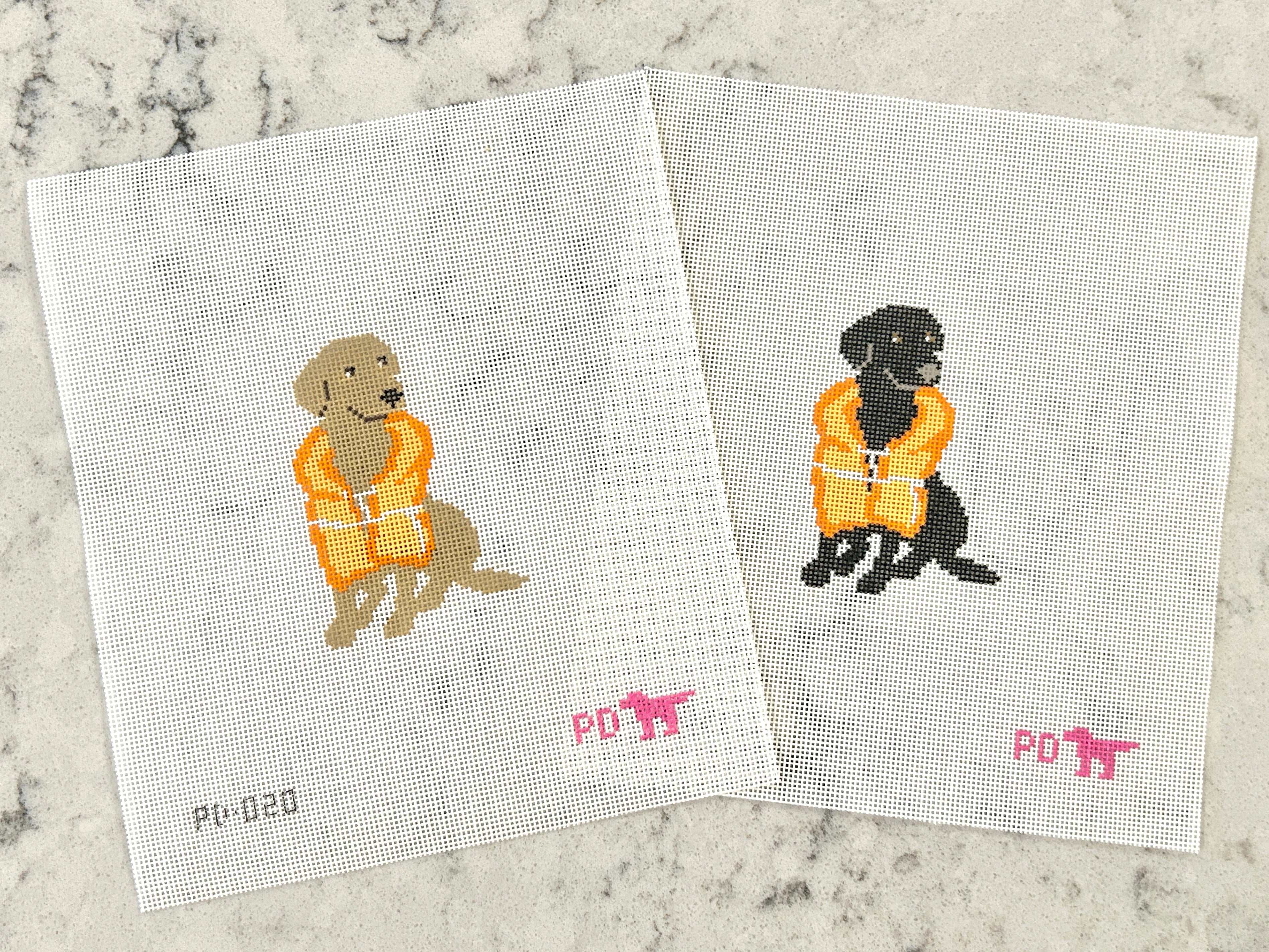 Retriever Dog in Life Jacket Preorder