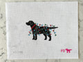 Christmas Lights- Black Lab