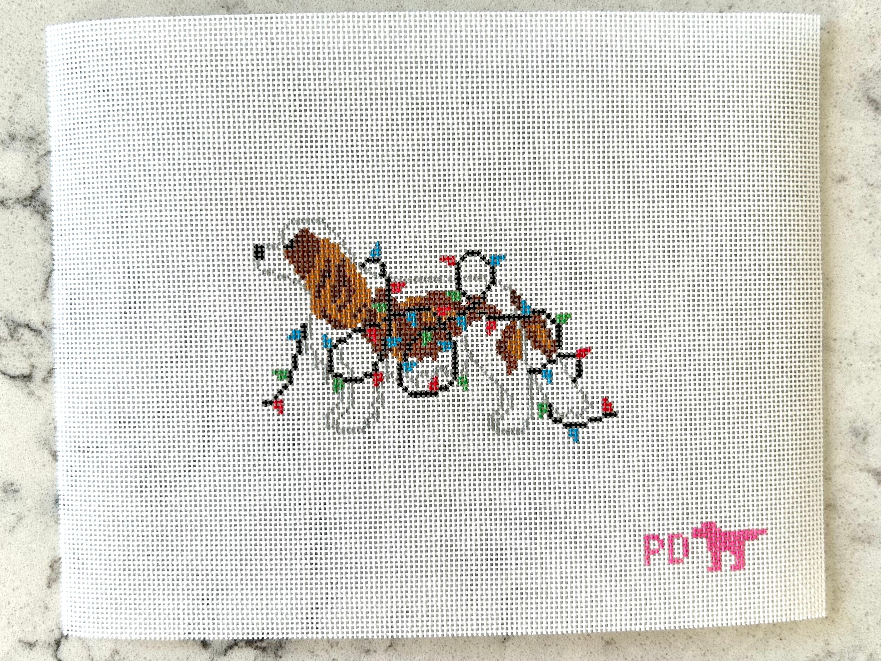 Christmas Lights- Cavalier King Charles Spaniel