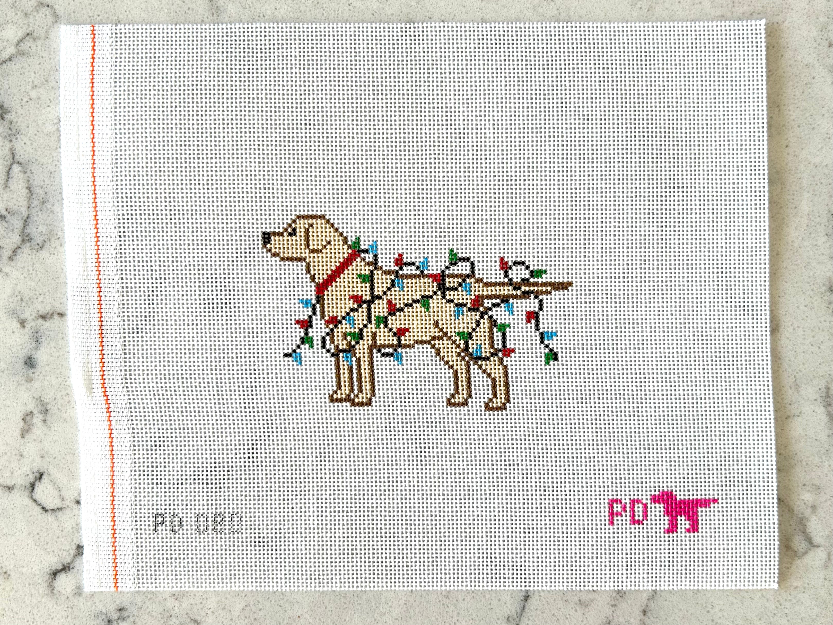 Christmas Lights- Yellow Lab Preorder