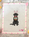 Easter Bunny Dog- Black Lab Preorder