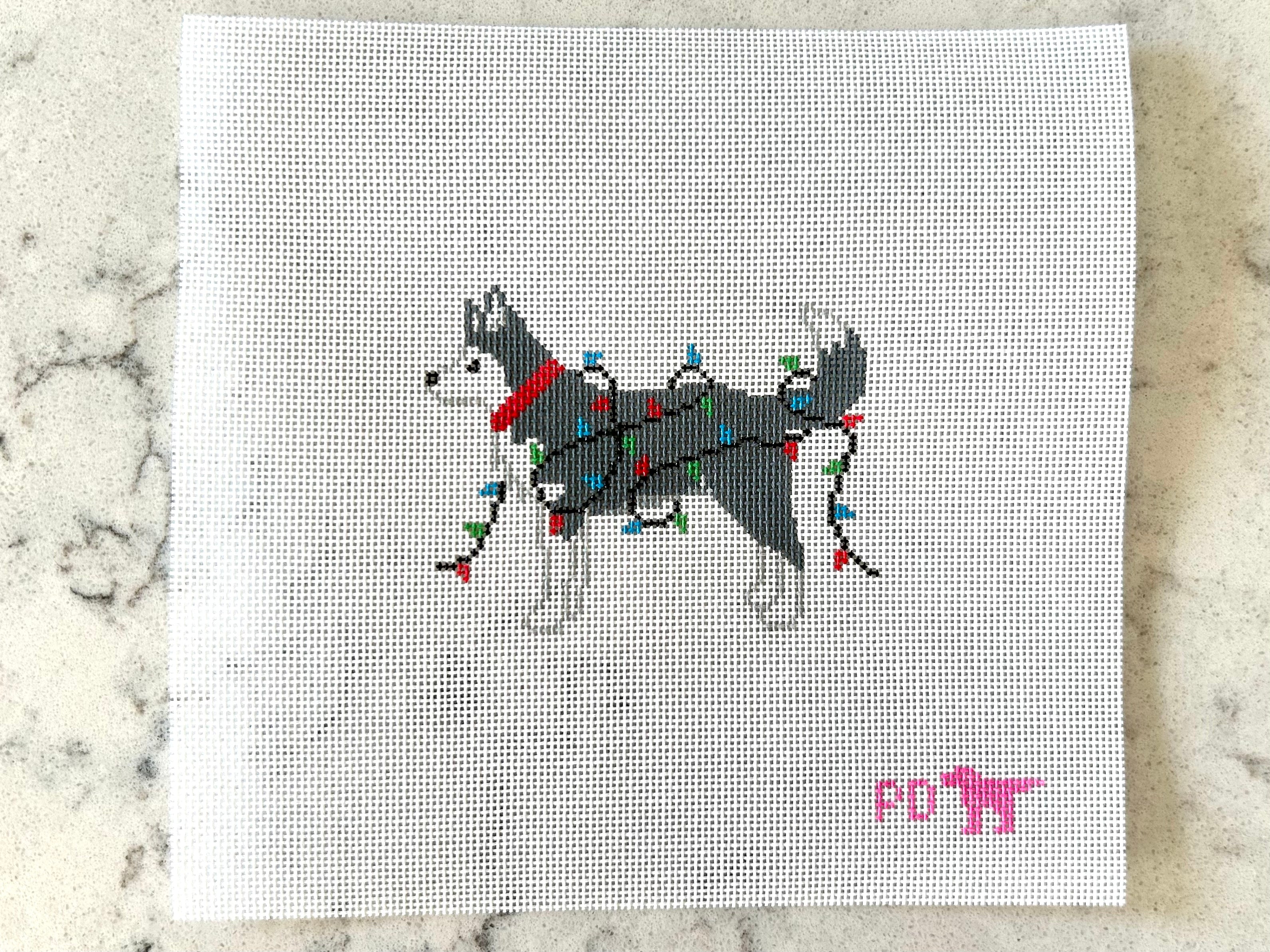 Christmas Lights- Husky