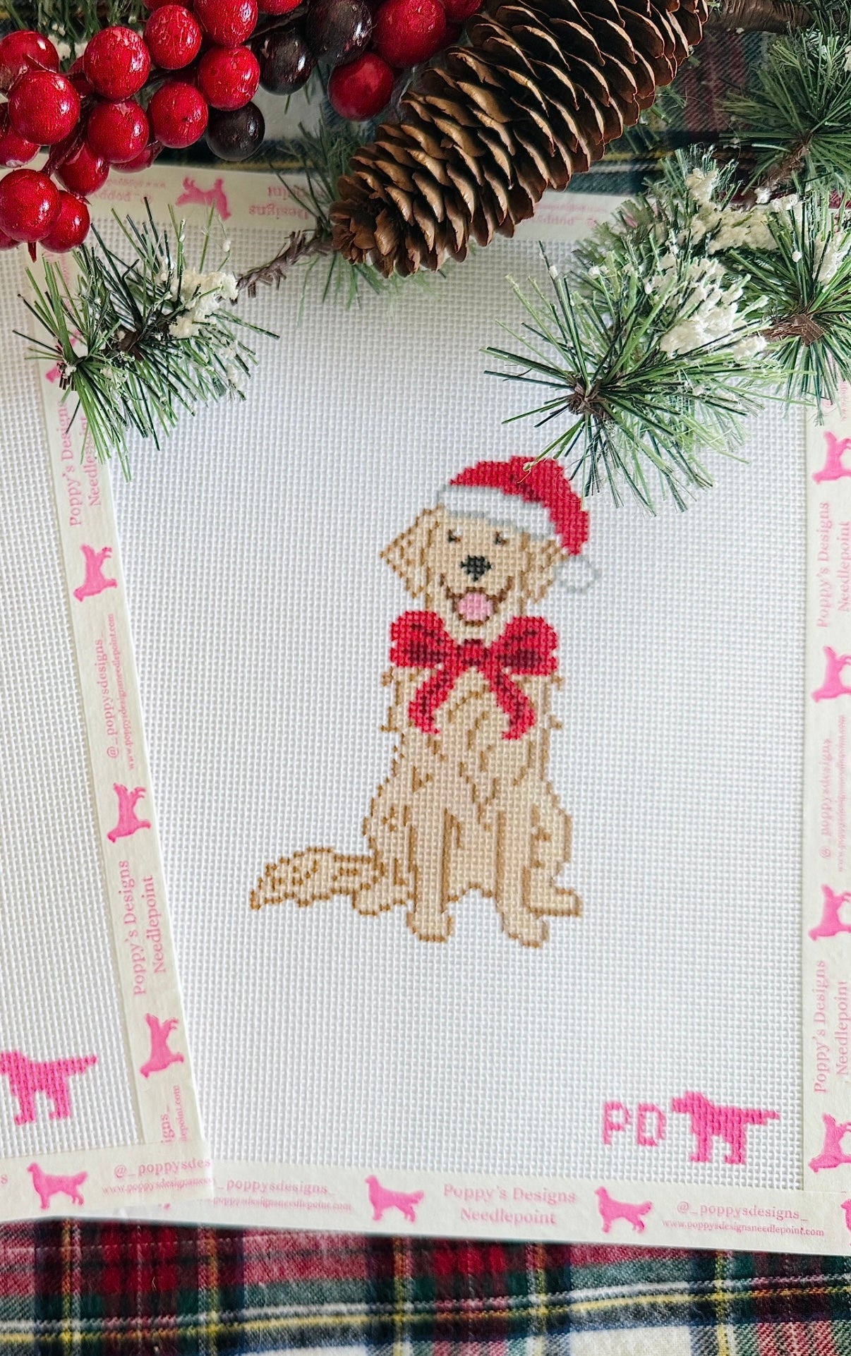 Santa Paws Dog- Golden Retriever Preorder