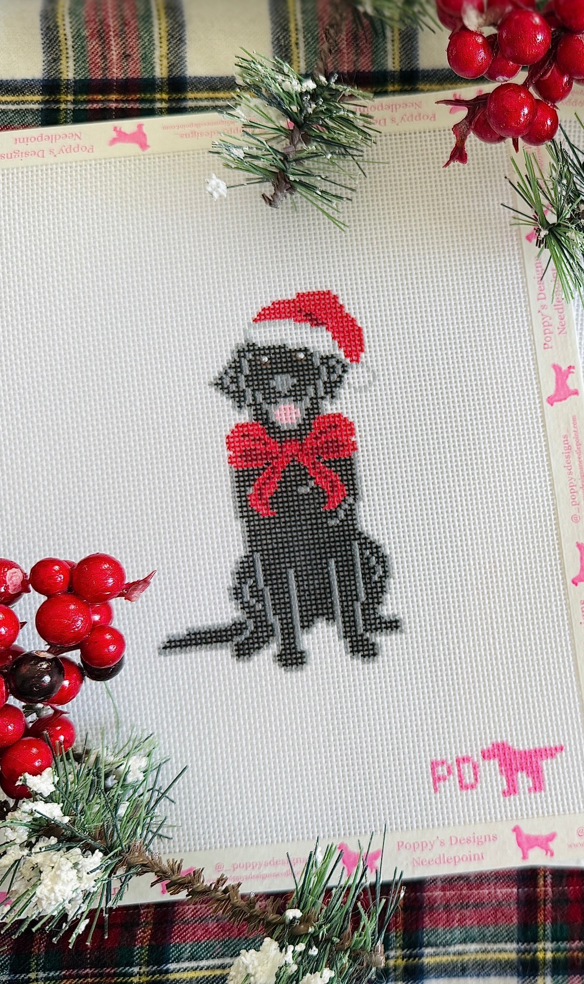 Santa Paws Dog - Black Lab PREORDER