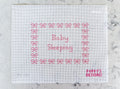 Pink Bow Baby Sleeping Sign