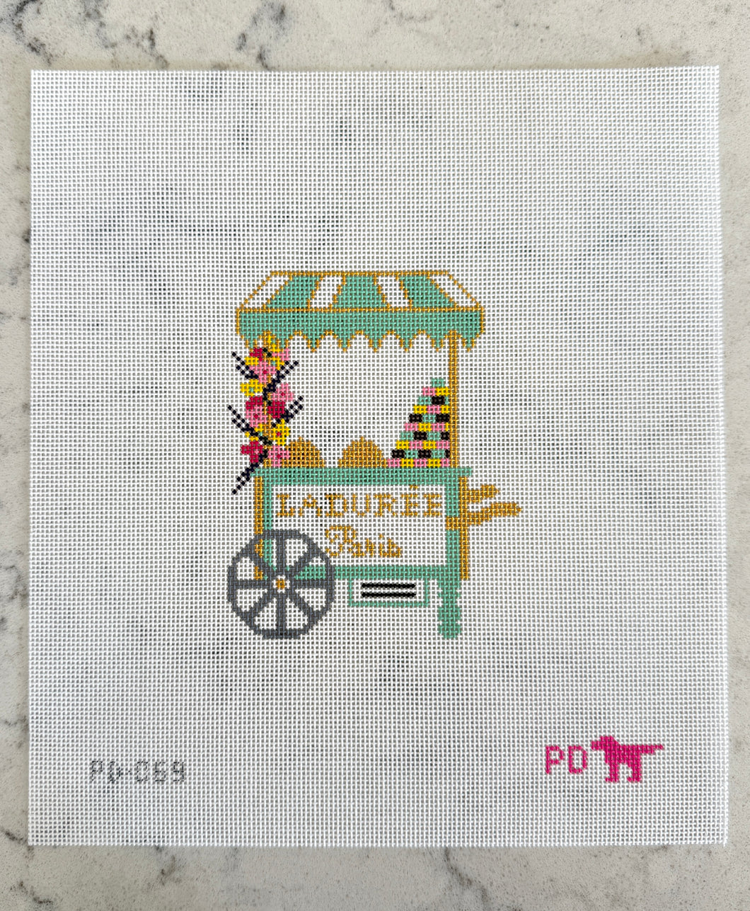 Ladurée Cart Canvas