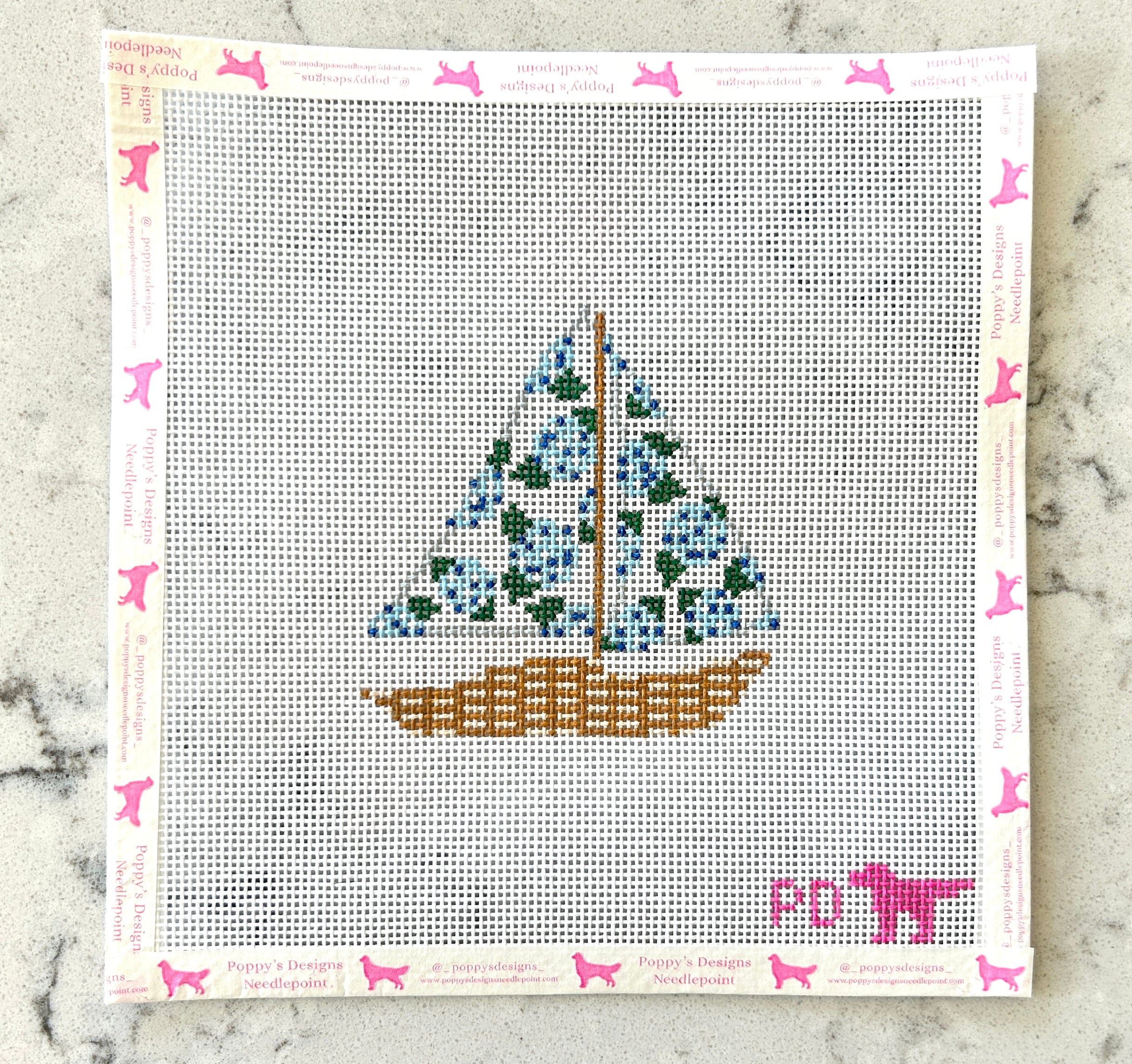 Hydrangea Sailboat