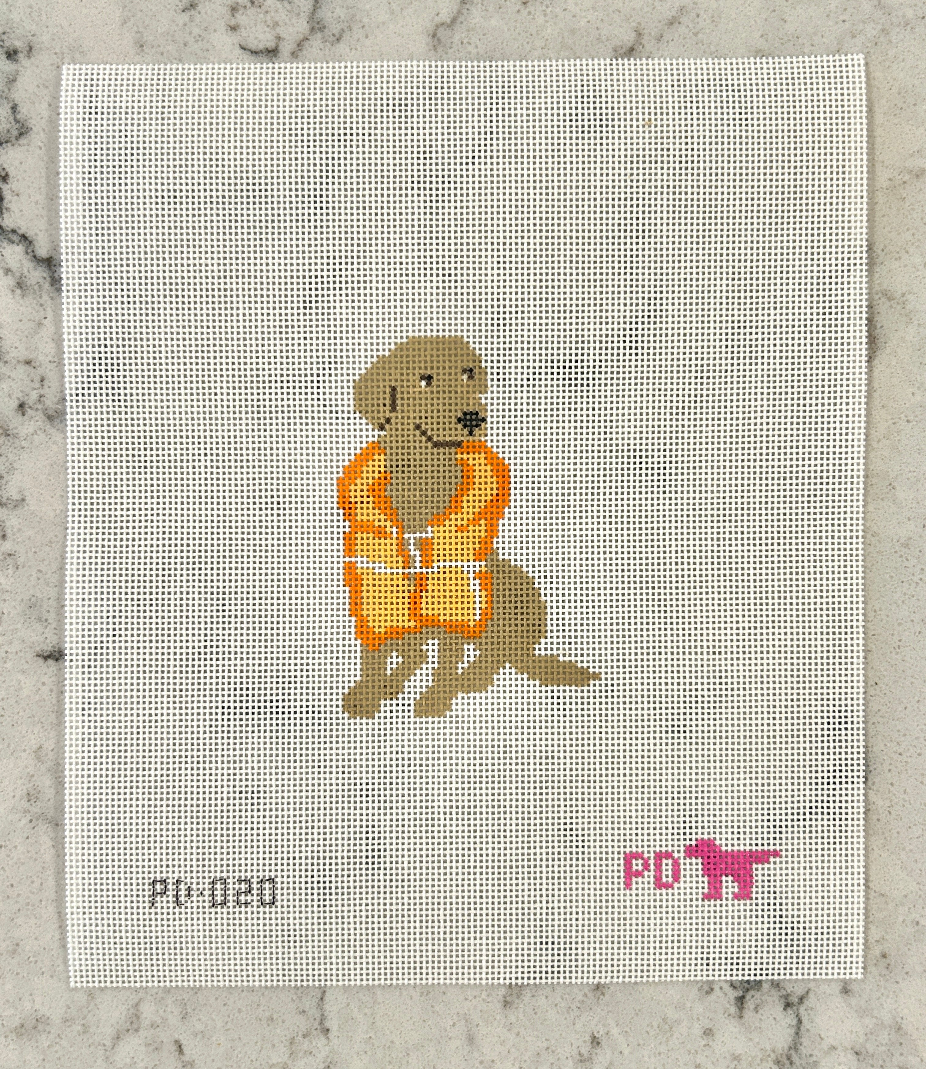 Retriever Dog in Life Jacket Preorder