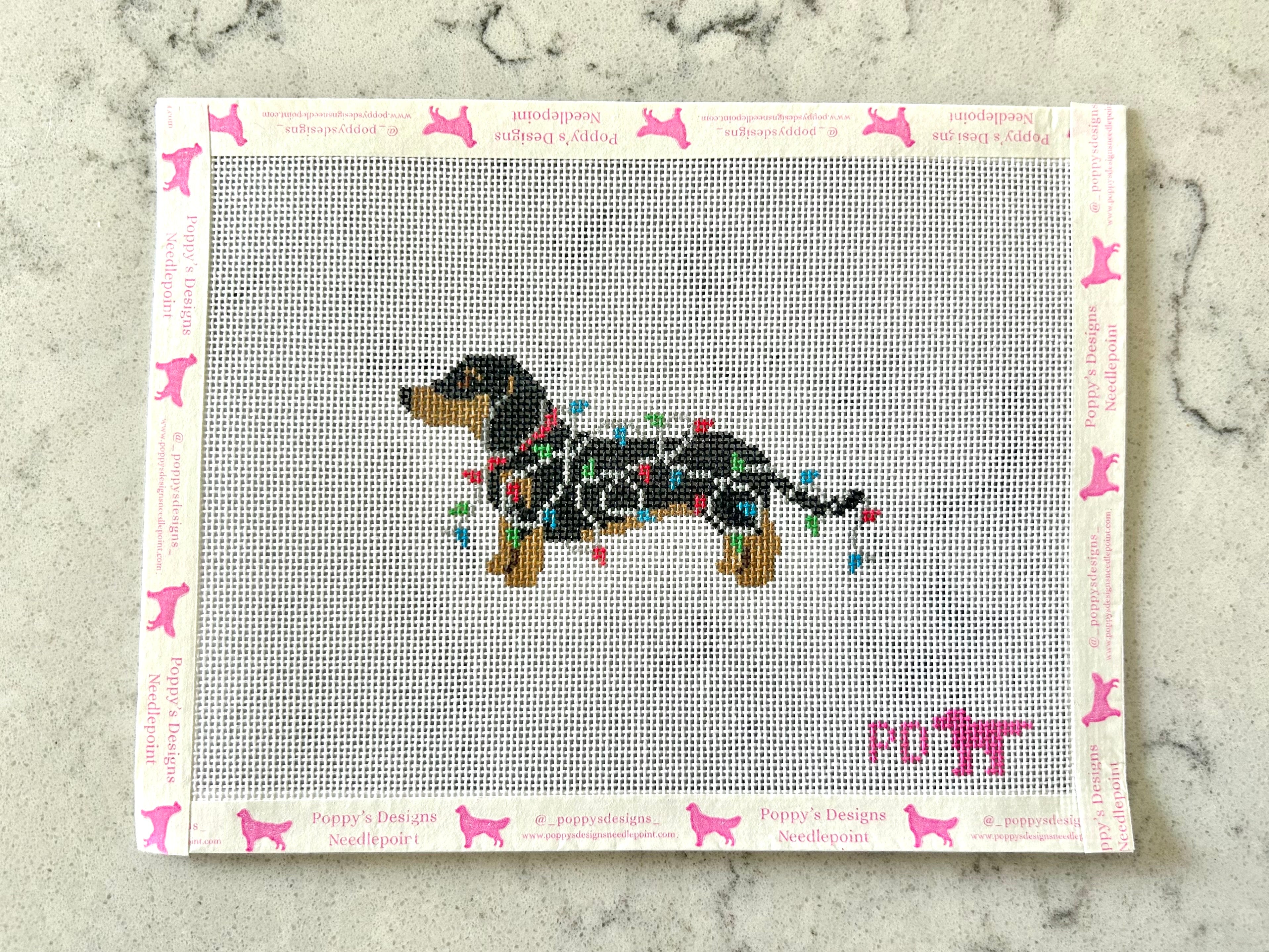 Christmas Lights- Dachshund Preorder