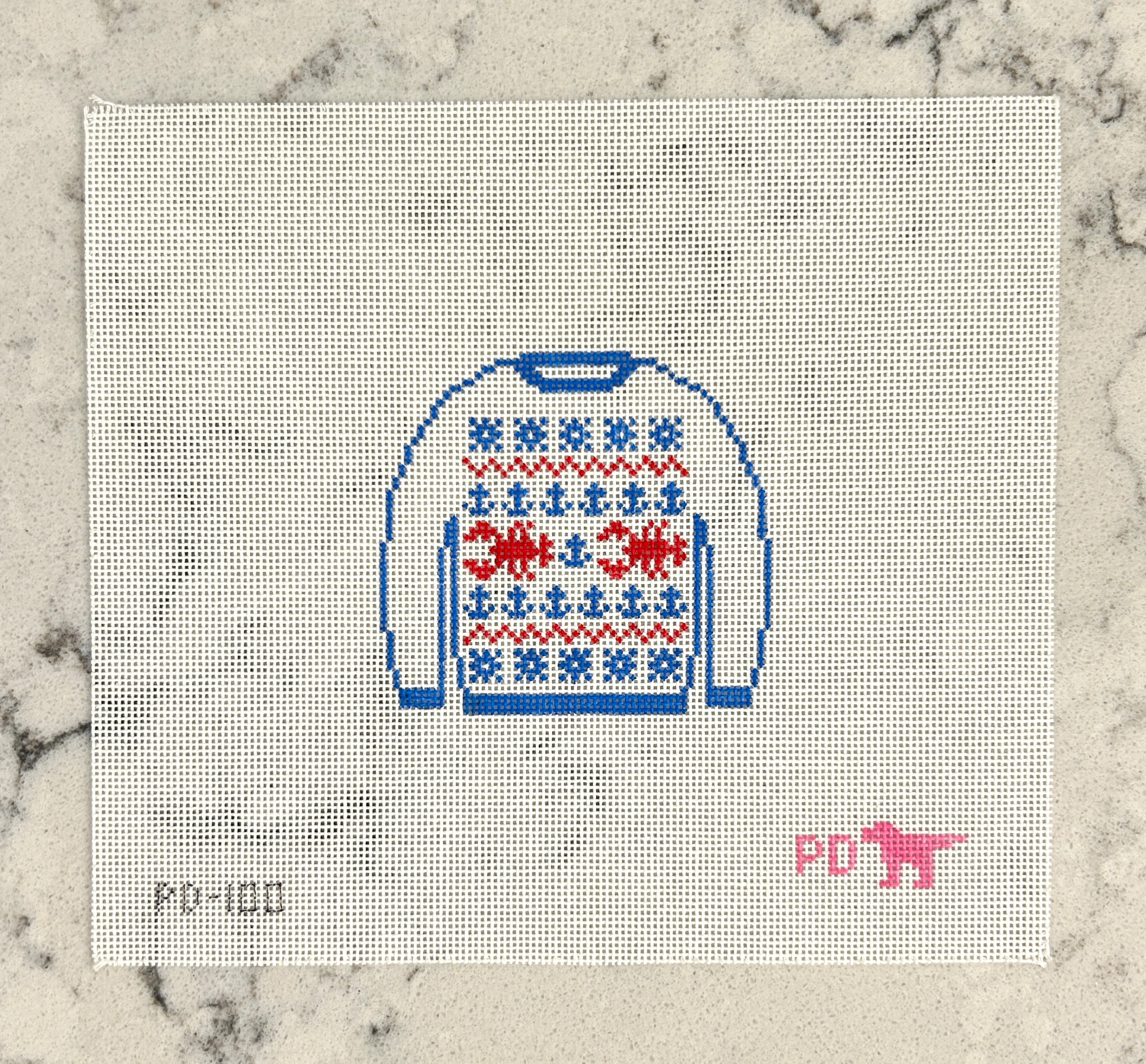 Lobster Fair Isle Sweater Preorder