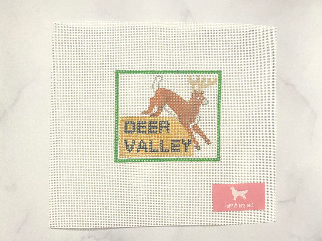 Preorder Vintage Deer Valley Ski Badge