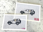 Jeep Wrangler with Dog