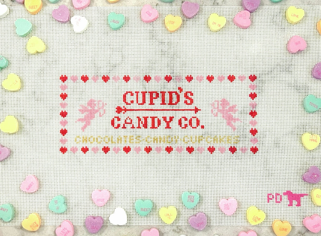 Cupid’s Candy Company Holiday Sign